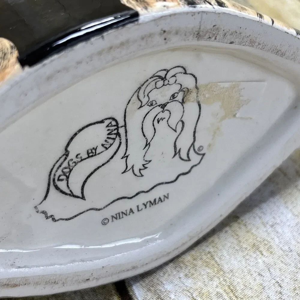 Dogs By Nina Lyman Vase Yorkie 8